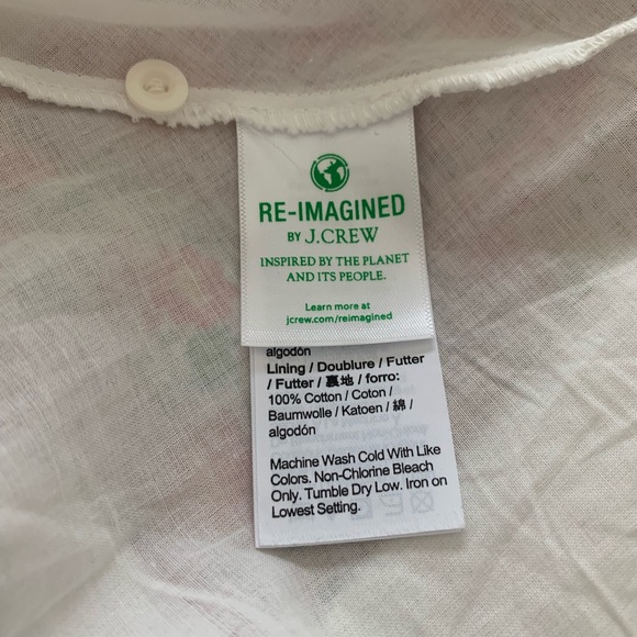 0P J. Crew x Liberty Danjo Belted Shirtdress - Picture 9 of 10